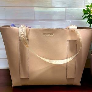 New! Michael Kors Blush Pink Tote